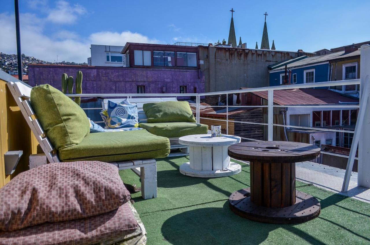 Lemuria Hostel Valparaíso Eksteriør bilde