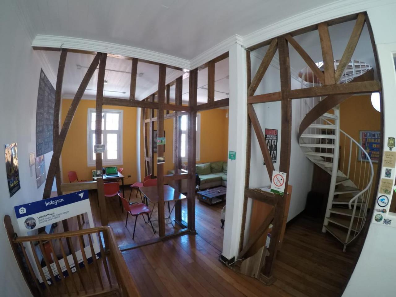 Lemuria Hostel Valparaíso Eksteriør bilde